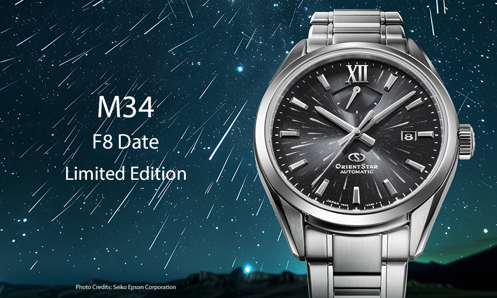 Orient Star continues to push the boundaries of mechanical craftsmanship and design with the new RE-BX0009B, part of the M34 F8 Date series. Released as a limited edition of just 160 pieces, this exclusive model draws inspiration from the natural wonder of the night sky, combining advanced horology with a visually striking dial design.
